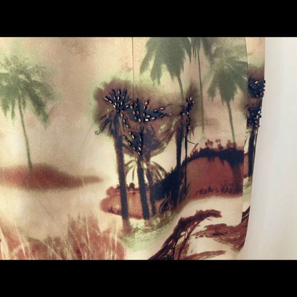 Animal Print silk lined skirts - Picture 5 of 13